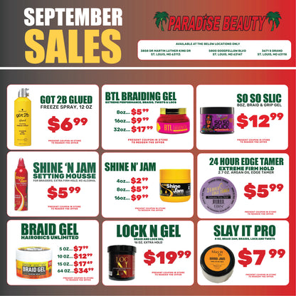 SEPTEMBER SALES!!