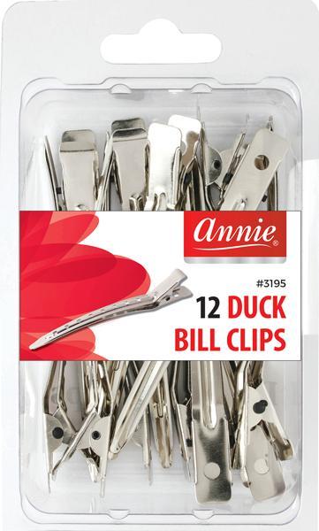 Annie Duck Bill Clips 12PC