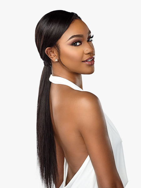 100% Human Hair Wig 10A 360 STRAIGHT 28” (Natural Black)