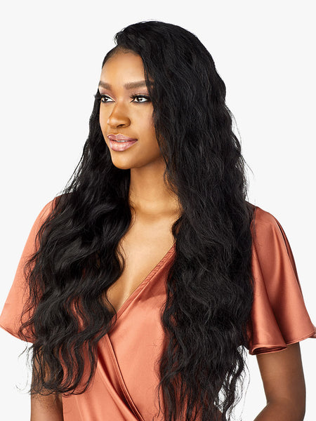100% Human Hair Wig 10A 360 BODY WAVE 28” (Natural Black)