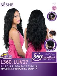 Beshe Lady Lace Wig 360 Lace Part 6" DEEP PARTING L360 LUV20