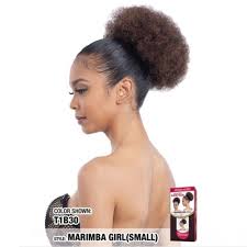 Model Model Drawstring Ponytail Afro Style Hair Extension - Marimba Girl