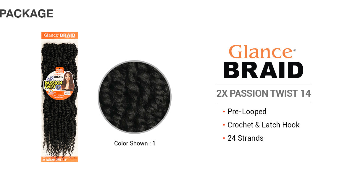 Glance Braid Passion Twist 2X