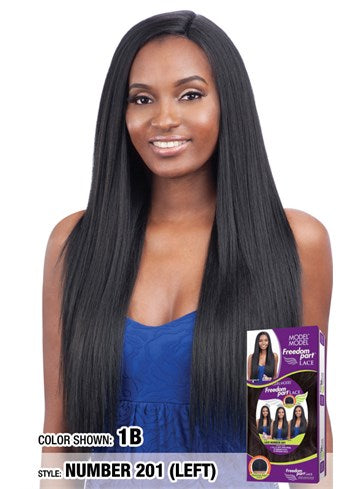 Model Model Freedom Part Lace Front Wig - Lace Number 201