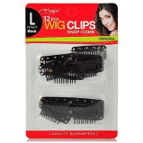 MAGIC | Wig Clip 12 pcs Black